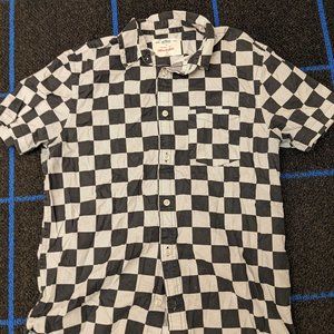 Urban Pipeline Checkered Button Up Size M